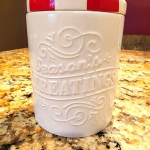 Hallmark "Seasons Treatings" Christmas Treat Cannister